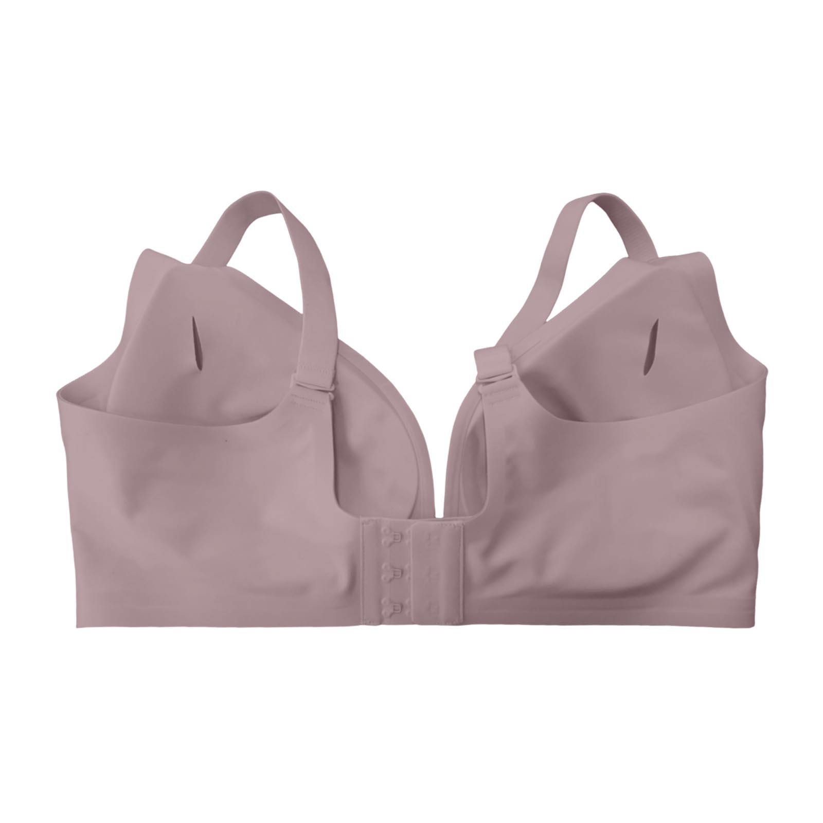 thumbnail image 5 of Sujetador sexy con escote en V profundo para mujer, tallas grandes - Sin costuras, sin aros, push up, nailon/spandex - Tallas S-XL, US 34-40, 5 of 6